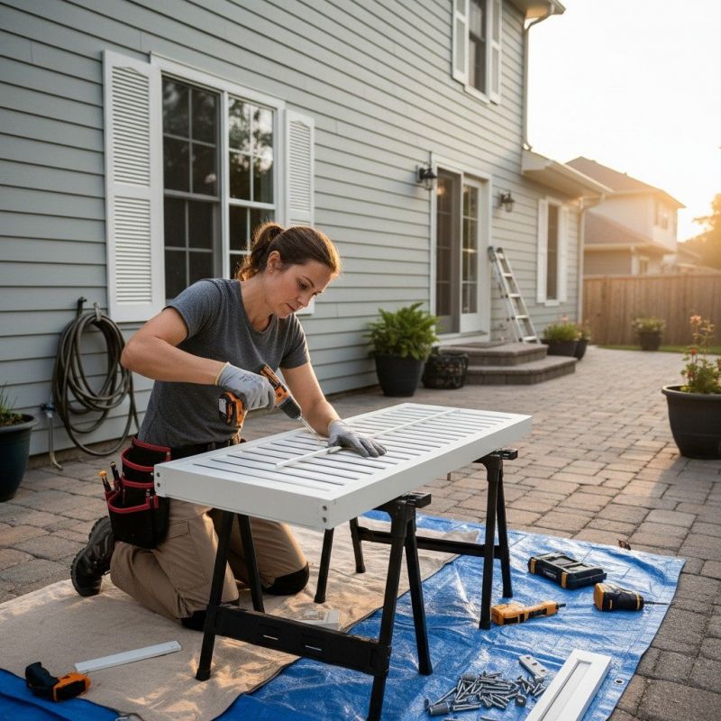 Shutter Louver Repair in Alpharetta, GA