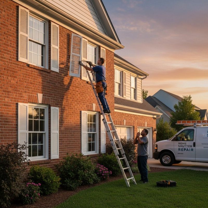 Shutter Reattachment in Kansas City, KS